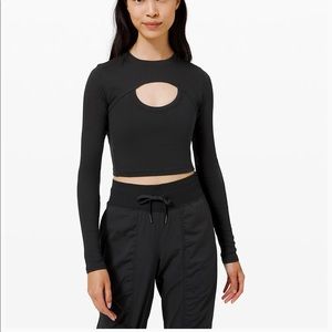 Lululemon better best crop top